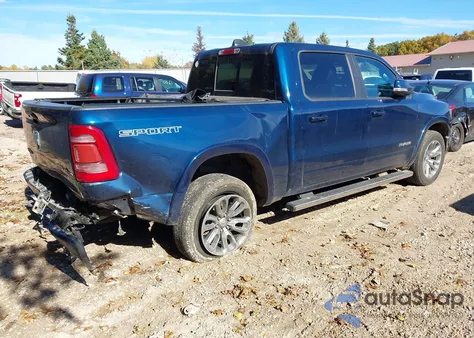 2020 Ram 1500 Laramie 4X4 5'7 Box from USA, damaged, VIN 1C6SRFJTXLN219802